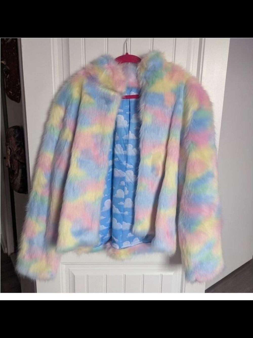 Blackmilk - XXL RAINBOW FURBULOUS JACKET